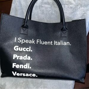 LA | TC Large tote bag